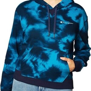 Champion Women's Vibrant Blue Hoodie
